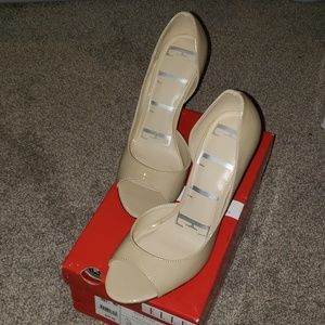 Nude Elle Heels
